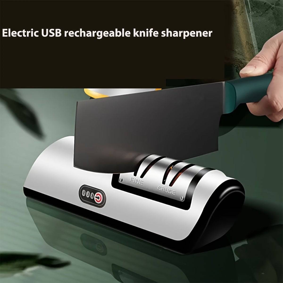 Revitalise Your Kitchen Knives with Our Automatic Knife Sharpener - Cook Lux