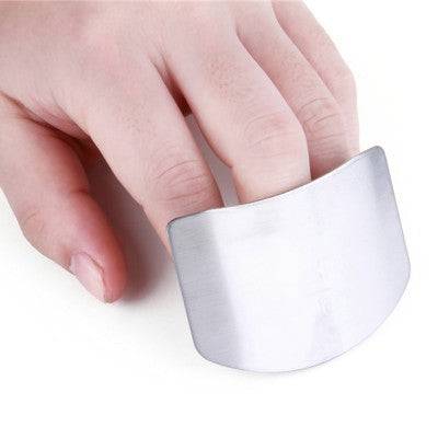 Stainless Steel Finger Guard: Safeguard Your Fingers in the Kitchen - Cook Lux