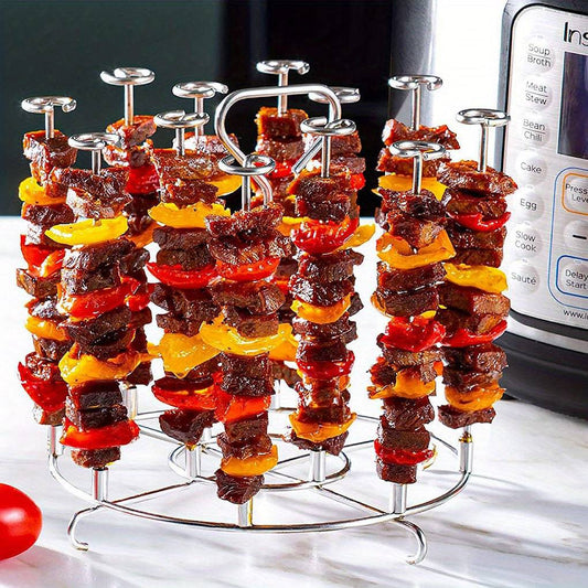 Food-grade grill rack with non-stick surface
