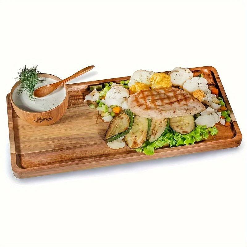 Elevate Your Dining Experience with Our Premium Rectangular Serving Tray - Cook Lux