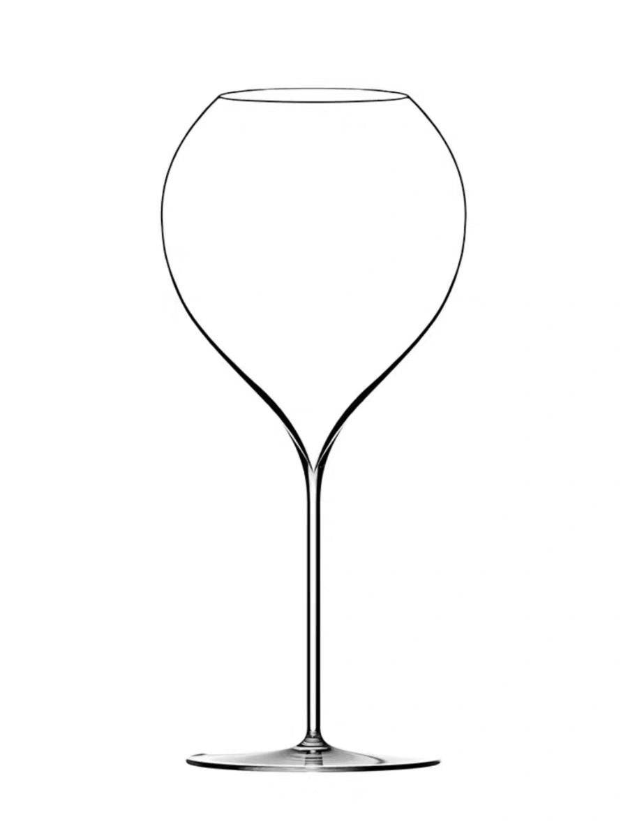 Hand Blown Spherical Champagne Glass - Cook Lux