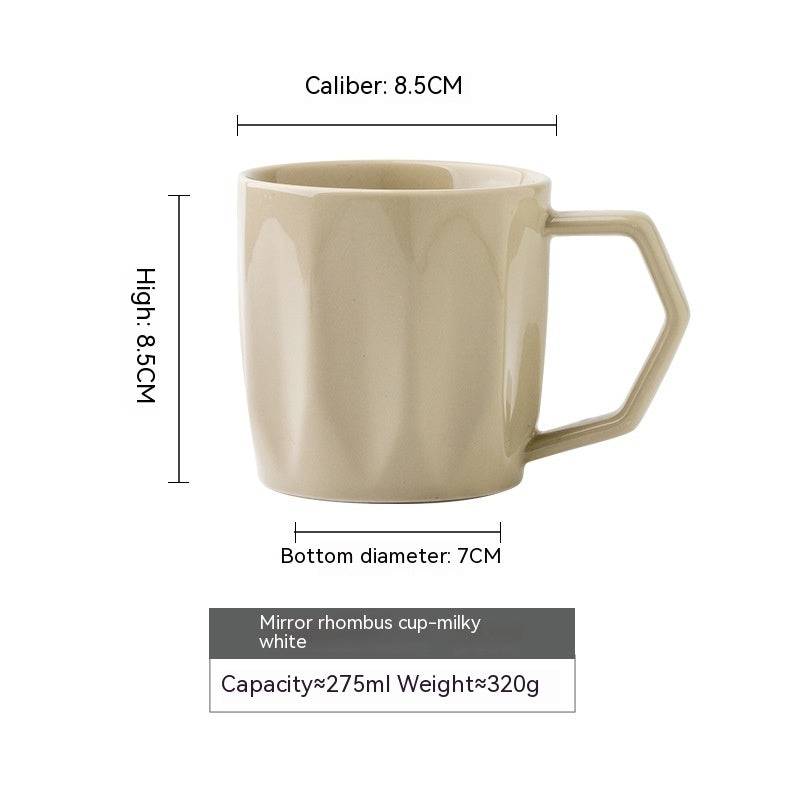 Nordic Ceramic Coffee Mug - Embrace Minimalist Elegance - Cook Lux