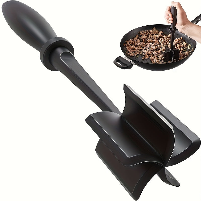 Efficient Meat Chopper for Burgers and Tacos