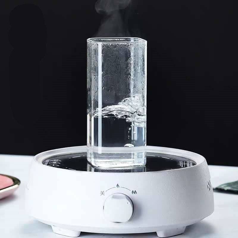 Elegant Borosilicate Glass Square Water Cup | Modern, Durable & Heat-Resistant - Cook Lux