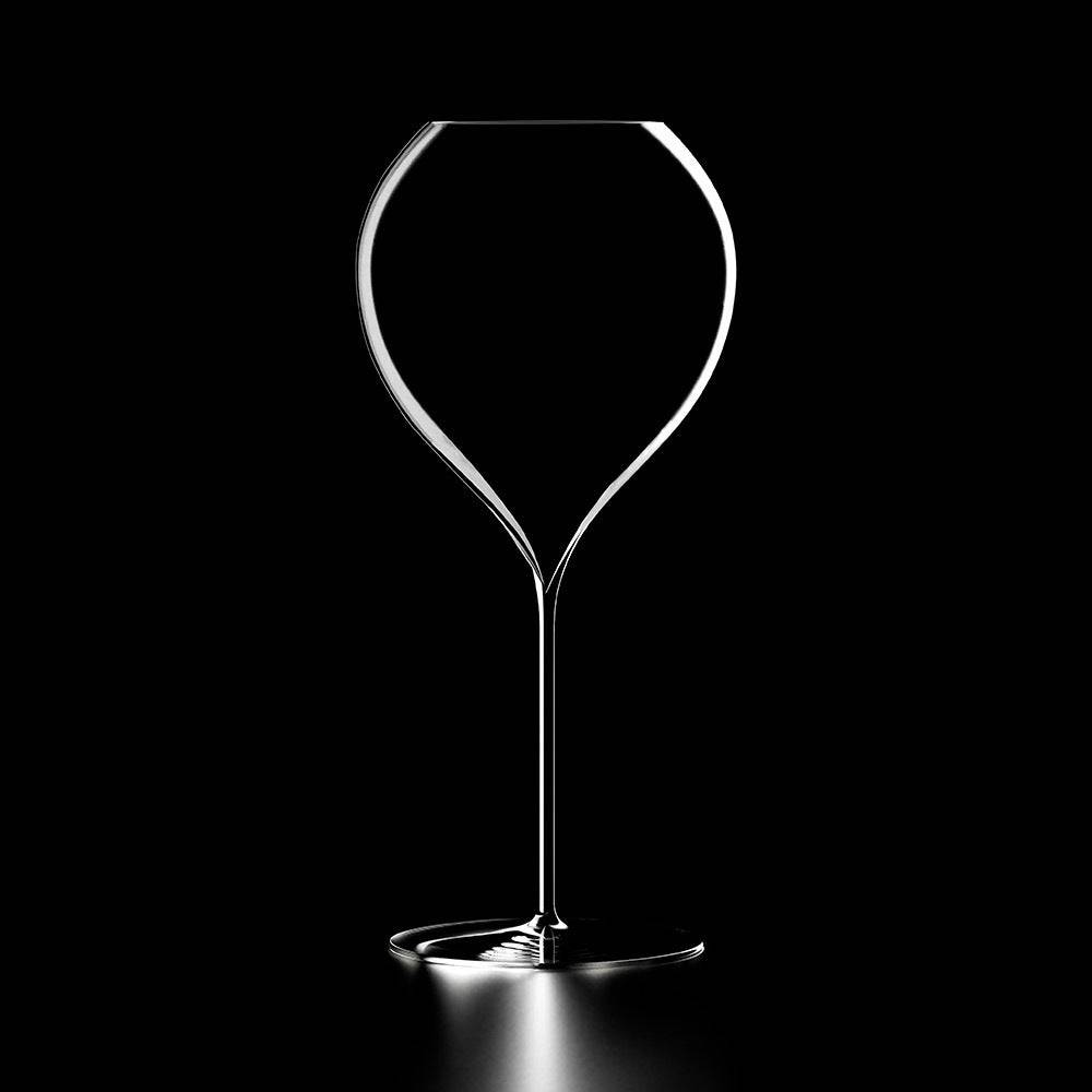 Hand Blown Spherical Champagne Glass - Cook Lux