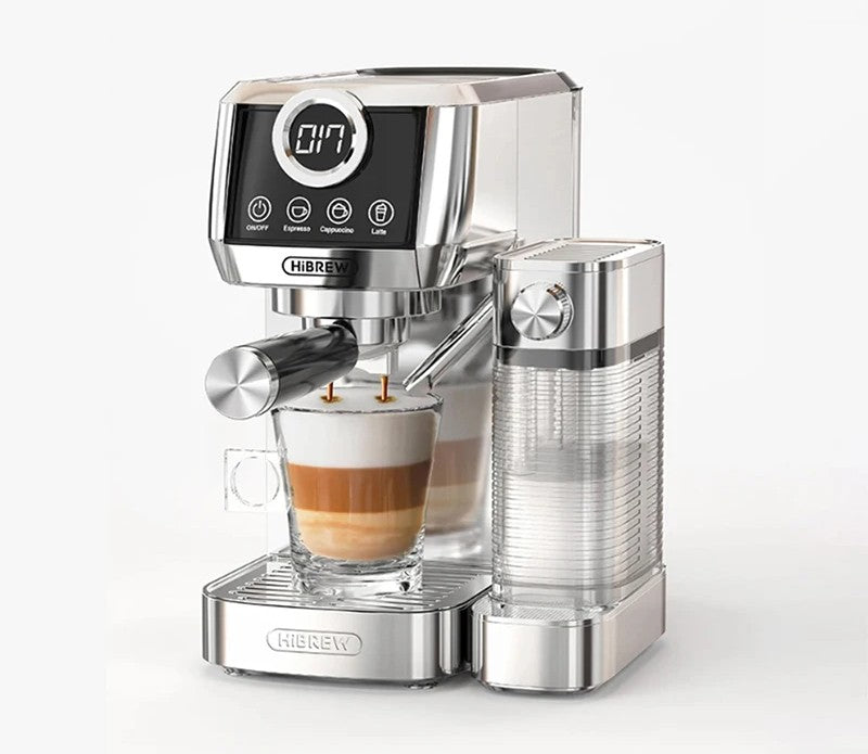 HiBREW 3-in-1 Espresso Cappuccino Latte Coffee Machine UK