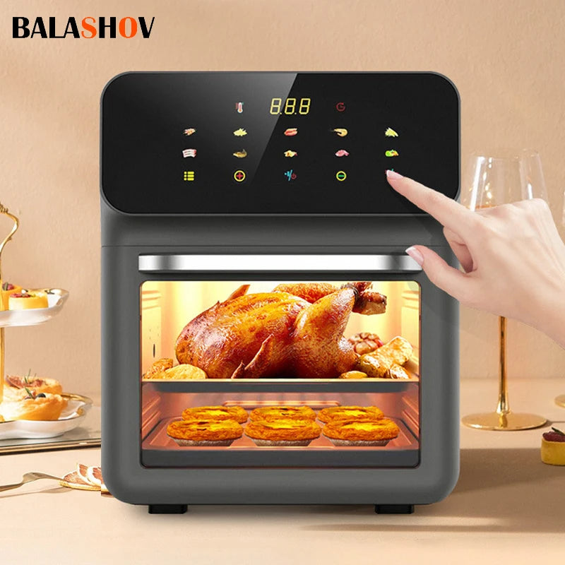 10L pro smart air fryer, 360-degree baking technology.