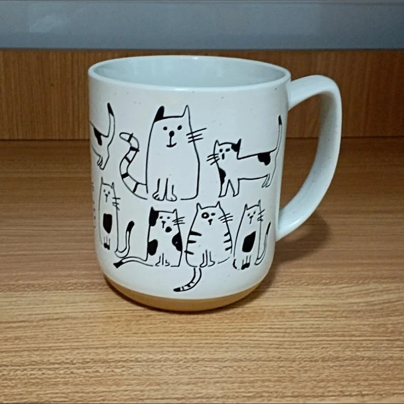 Elegant Ceramic Coffee Mug – Modern European Handgrip Design