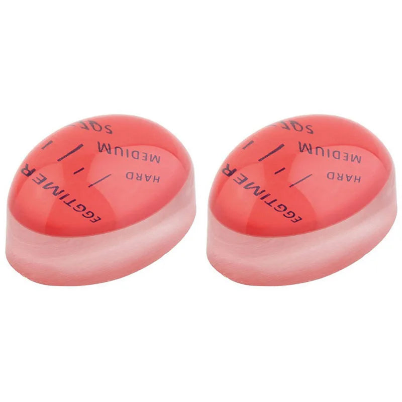 Temperature sensitive egg timer, precise cooking.