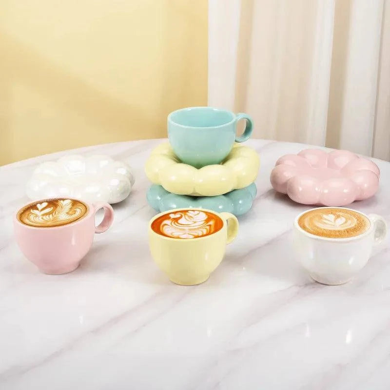 Whimsical cloud mug for coffee- Cook Lux