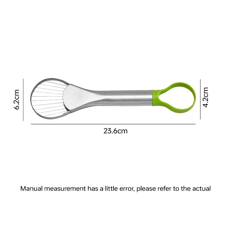 Eco-Friendly Stainless Steel Avocado Slicer: Durable, easy to clean, and sustainable kitchen tool for avocado lovers
