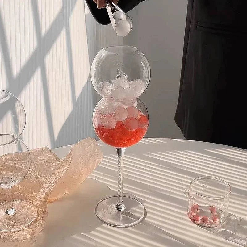 Creative Goblet Bubble Ball Glass: Versatile Elegance for Every Drink - Cook Lux