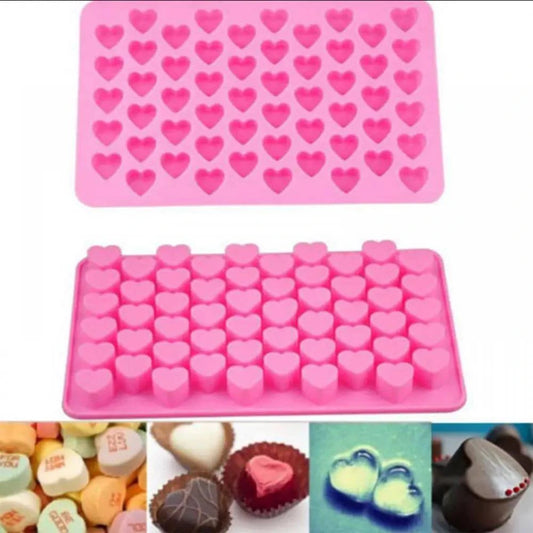 Food-safe mini heart mould for baking - Cook Lux