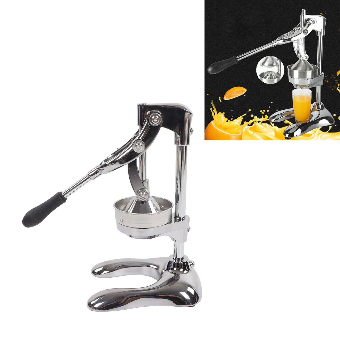 Manual orange press juicer UK kitchen