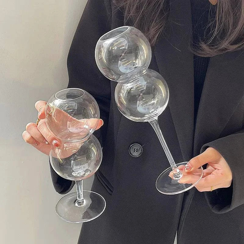 Creative Goblet Bubble Ball Glass: Versatile Elegance for Every Drink - Cook Lux