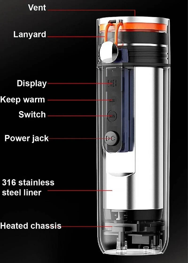 Discover the Convenience of Our Portable Smart Electric Kettle - Cook Lux