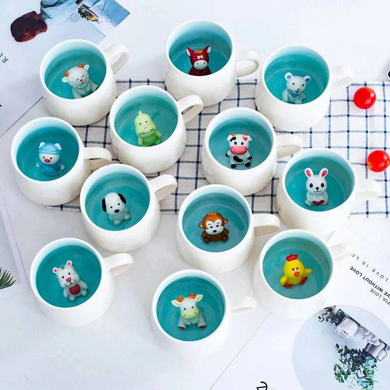 Adorable Animal Ceramic Mug (350ml) - Cook Lux