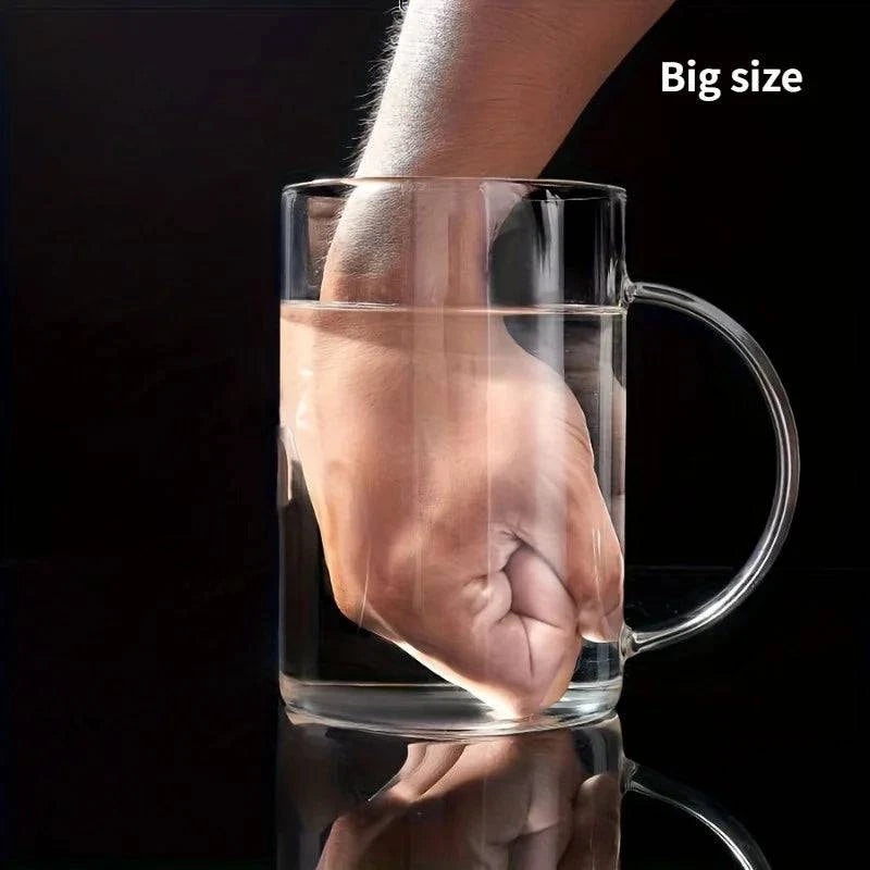 1L Large Glass Cup with Lid and Handle – Versatile Hydration Solution - Cook Lux