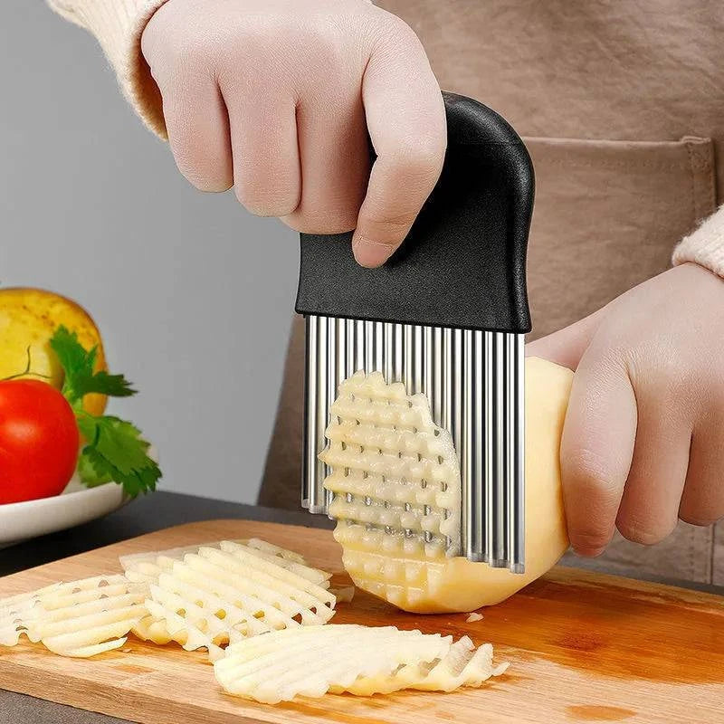 Wave Knife - The Ultimate Potato Cutter - Cook Lux