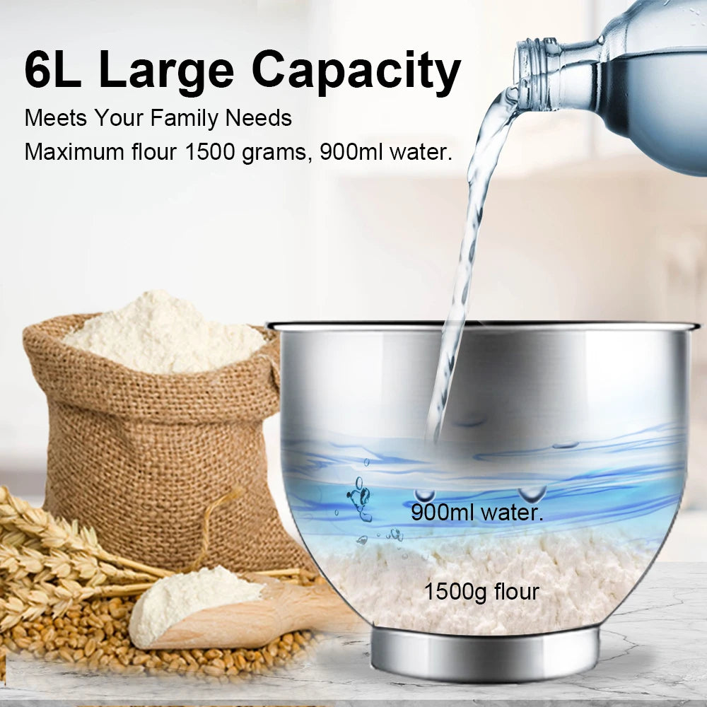 BioloMix 6l large capacity heavy duty mixer