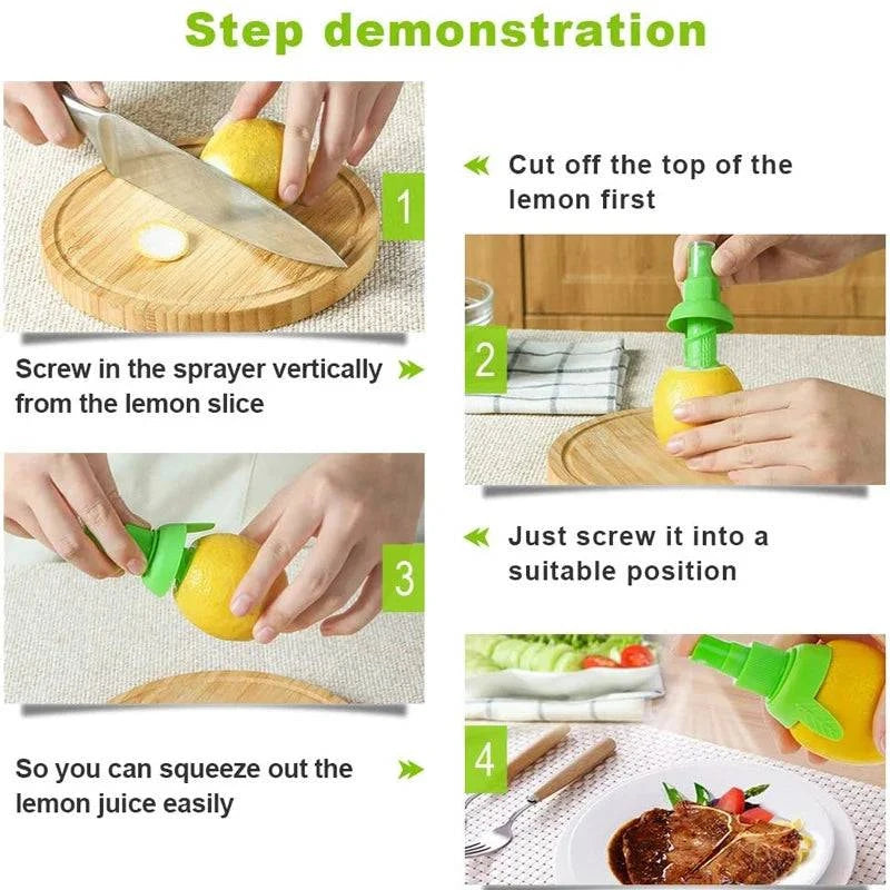Handheld lemon press tool for fresh juice- Cook Lux
