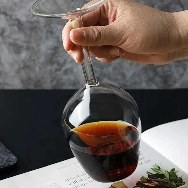 Upside Down Wine Glass - Unique and Stylish Cocktail Glass - Cook Lux