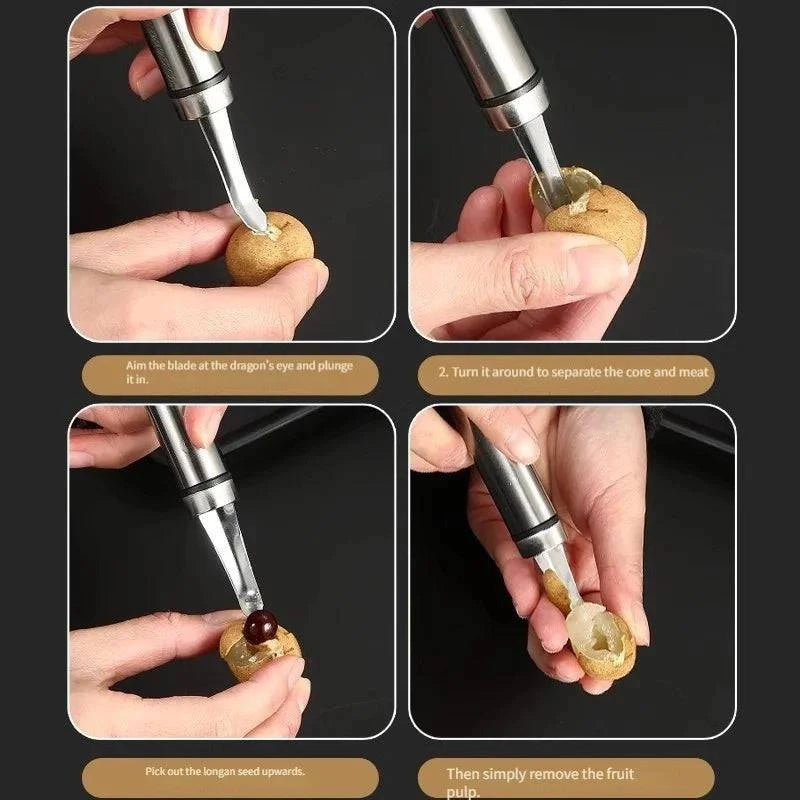 Transform Your Seafood Preparation with Our Ergonomic Stainless Steel Shrimp Deveiner Tool - Cook Lux