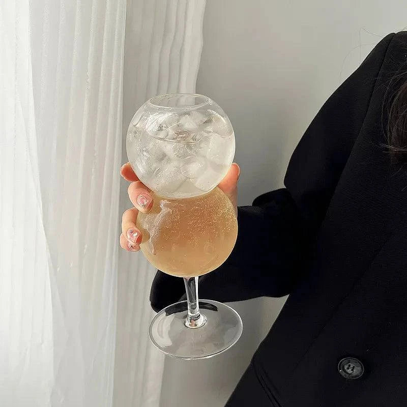 Creative Goblet Bubble Ball Glass: Versatile Elegance for Every Drink - Cook Lux