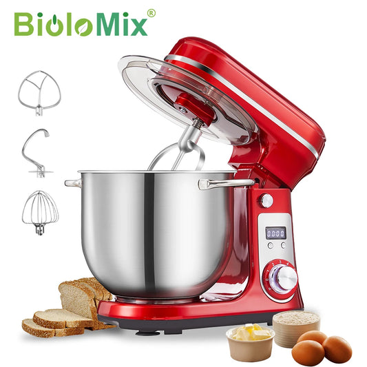 BioloMix Pro 6L quiet dc stand mixer