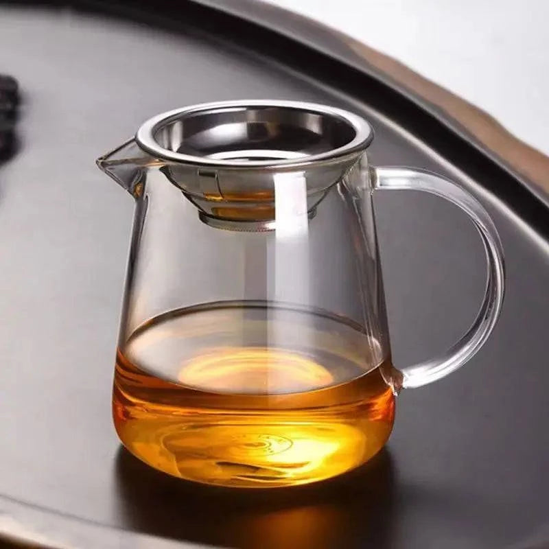 Heat-Resistant Clear Glass Teapot with Handle - Cook Lux