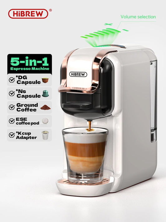 Compact espresso maker for small kitchens