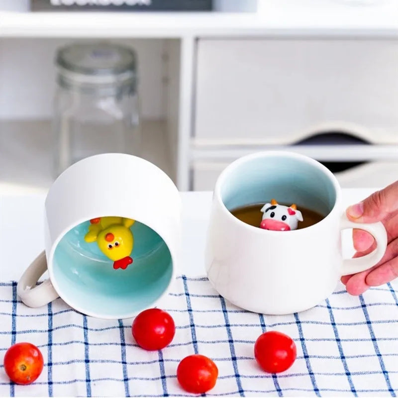 Adorable Animal Ceramic Mug (350ml) - Cook Lux
