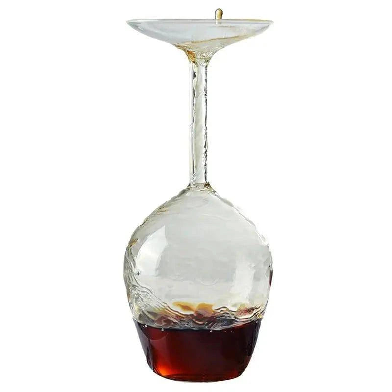 Upside Down Wine Glass - Unique and Stylish Cocktail Glass - Cook Lux