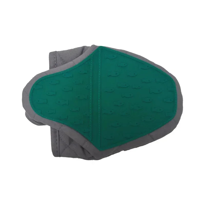 Heat-Resistant Kitchen Anti-Scalding Silicone Glove Slip-Resistant & Durable