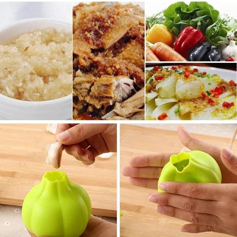 Garlic Peeler - Easy and Efficient Peeling - Cook Lux