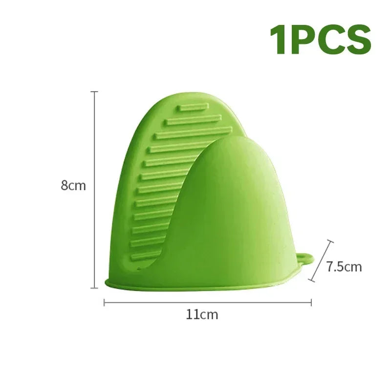 Heat-Resistant Kitchen Anti-Scalding Silicone Glove Slip-Resistant & Durable