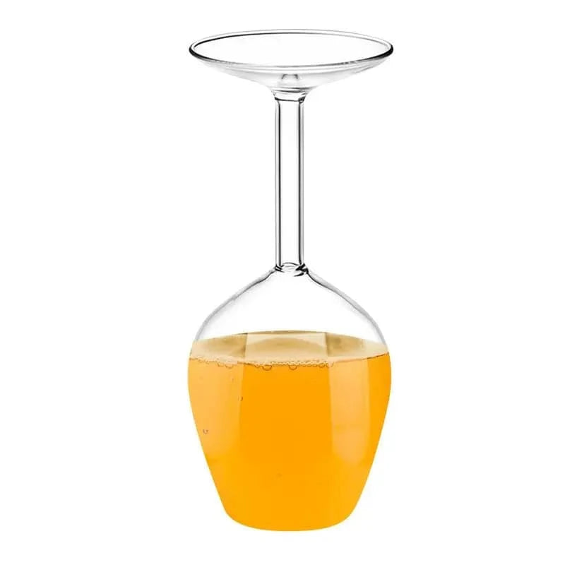 Upside Down Wine Glass - Unique and Stylish Cocktail Glass - Cook Lux