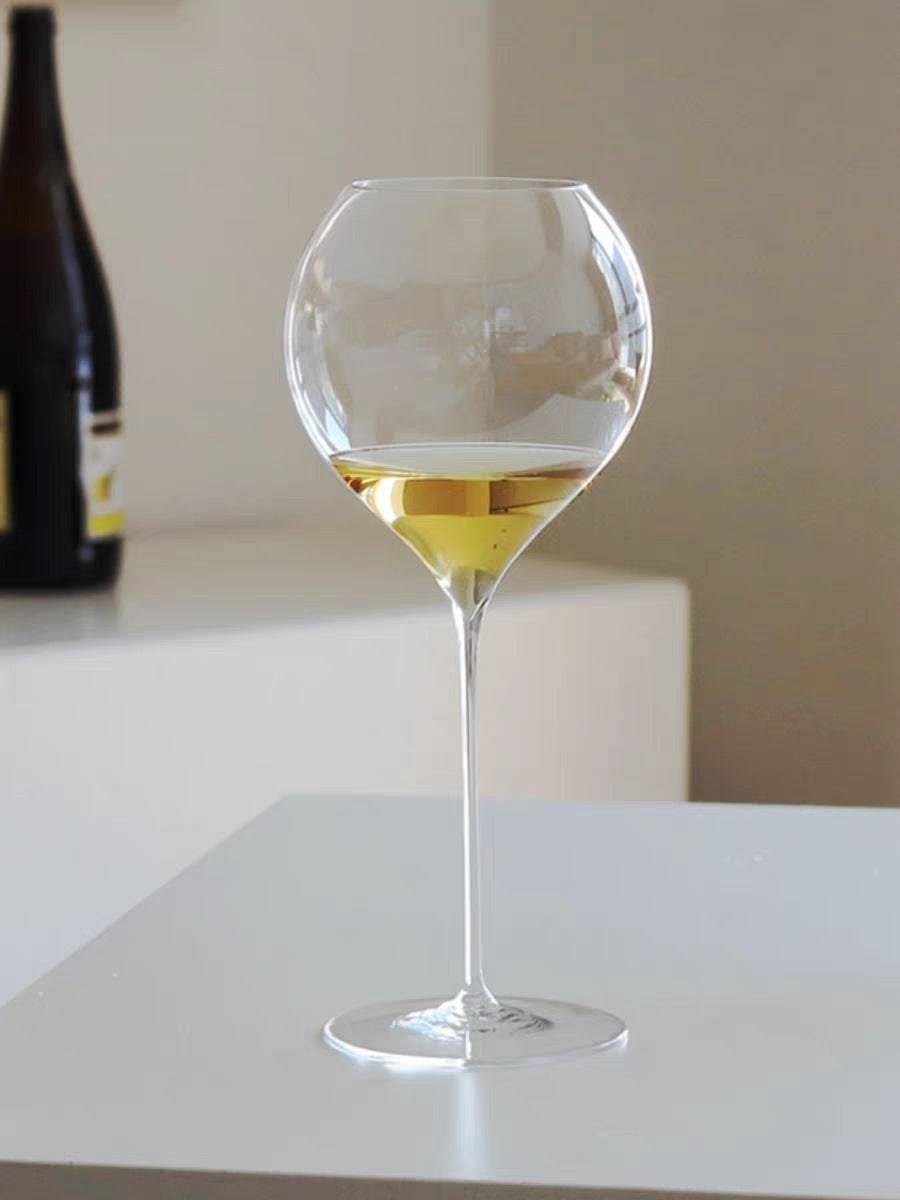 Hand Blown Spherical Champagne Glass - Cook Lux