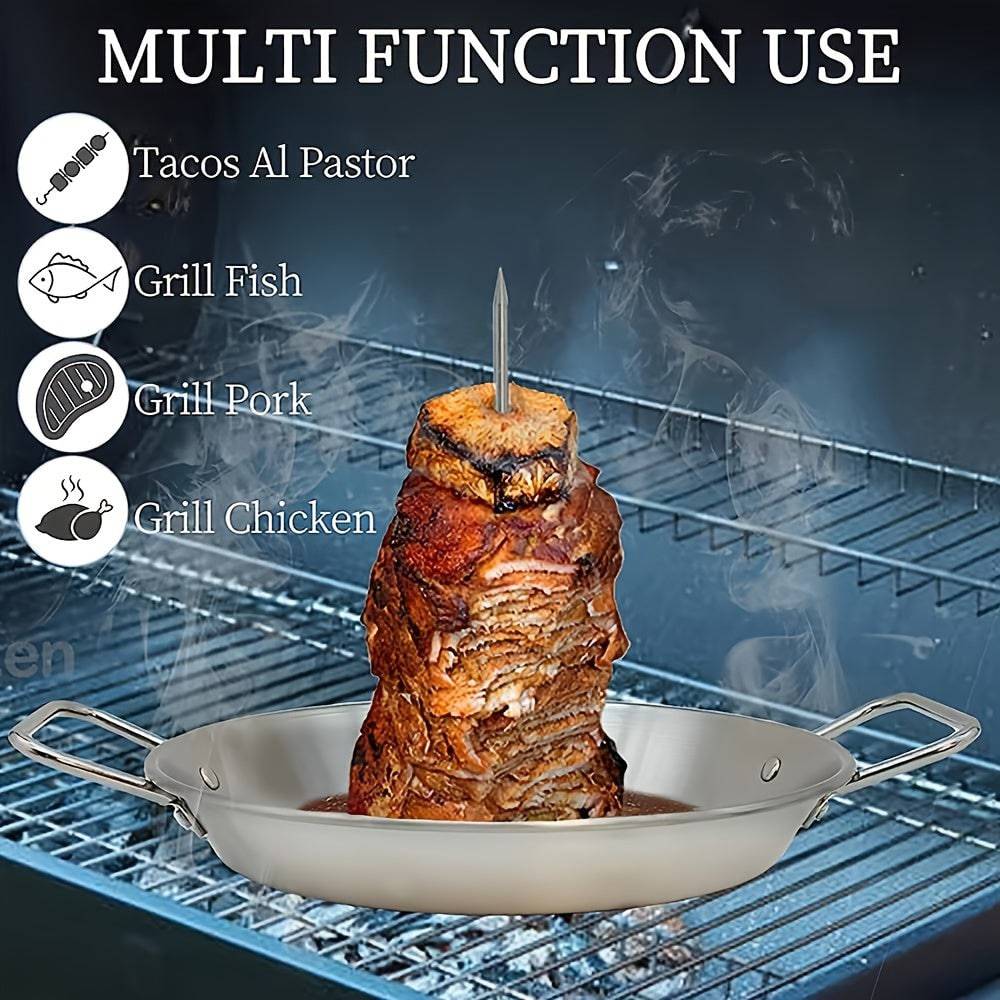 Durable, Rust-Resistant Vertical Skewer Set for Juicy, Flavorful Results