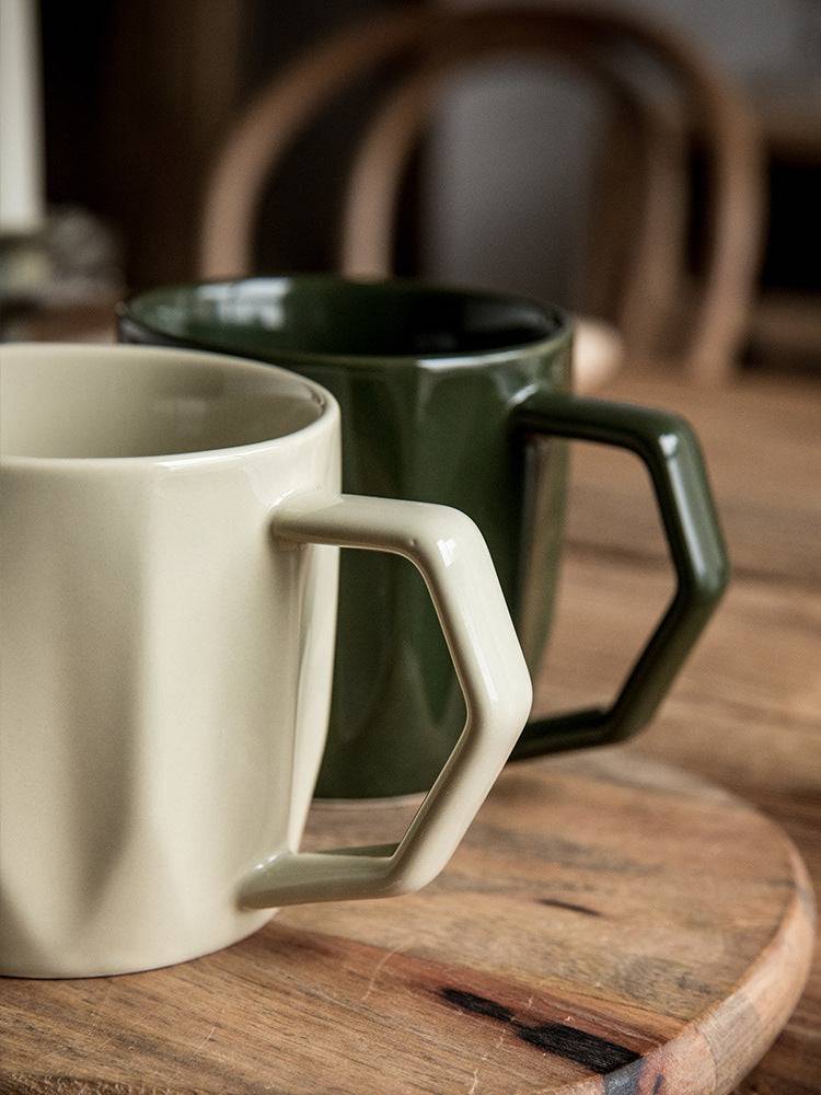 Nordic Ceramic Coffee Mug - Embrace Minimalist Elegance - Cook Lux