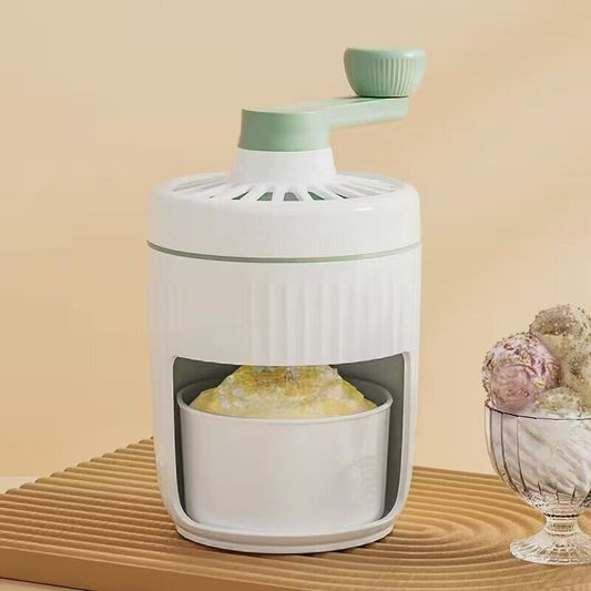 Hand-cranked ice shaving machine UK for home use