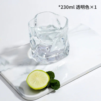 Heat-resistant soda lime glass drinkware