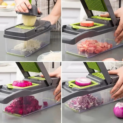 14-in-1 Multifunctional Vegetable Chopper - A Kitchen Essential