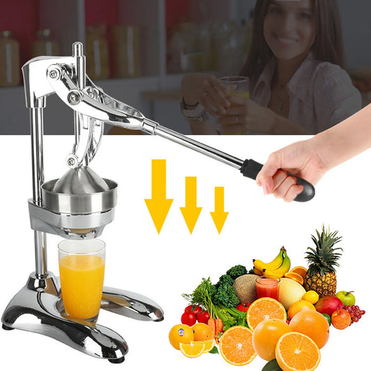 Stainless steel manual press juicer UK