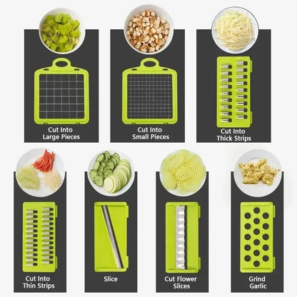 14-in-1 Multifunctional Vegetable Chopper - A Kitchen Essential