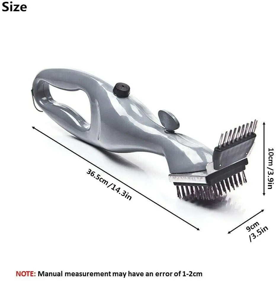 BBQ Grill Outdoor Steam Cleaning Brushes Barbecue Cleaner Suitable For Charcoal Scraper Gas Accessories Cooking Kitchen Tool - Cook Lux