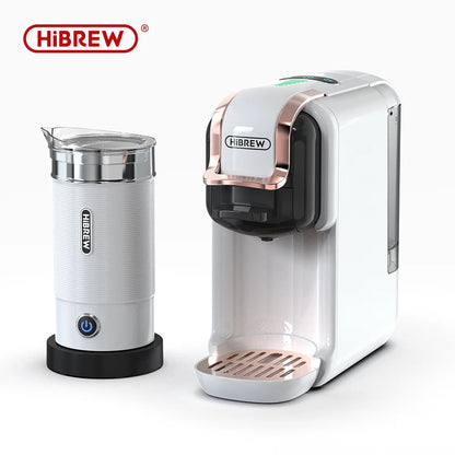 Nespresso capsule being loaded into HiBREW H2B