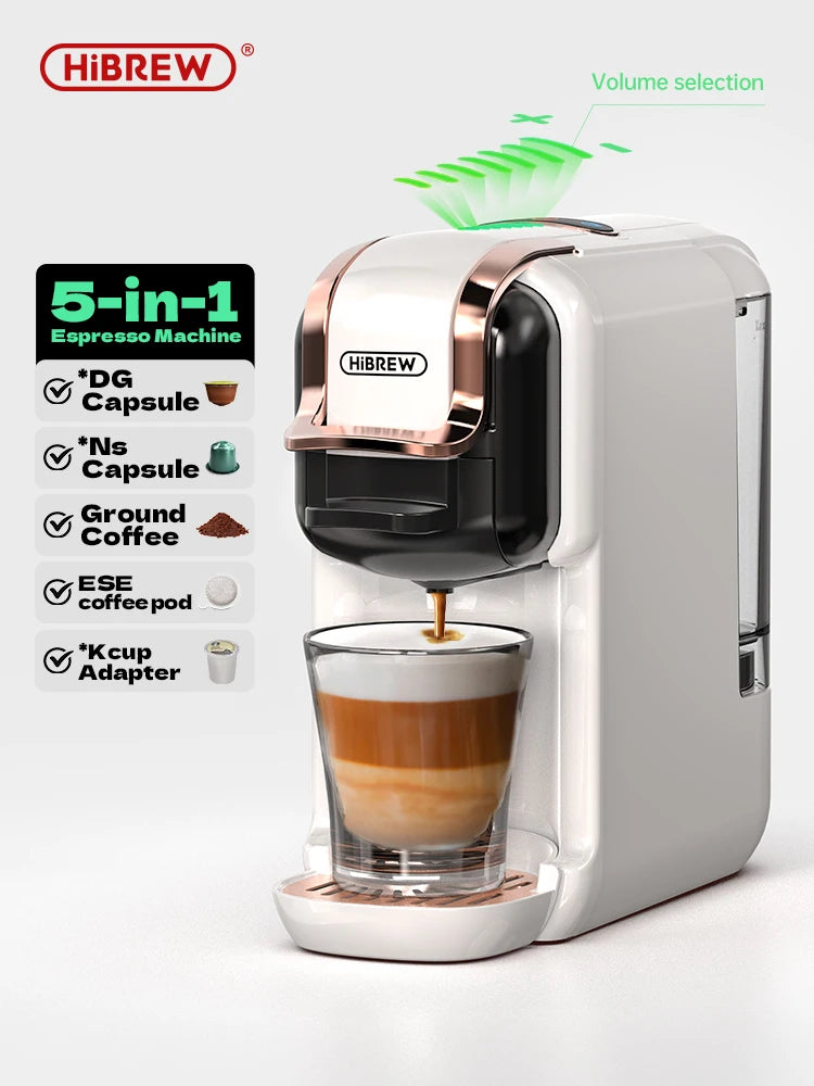 Compact espresso maker for small kitchens